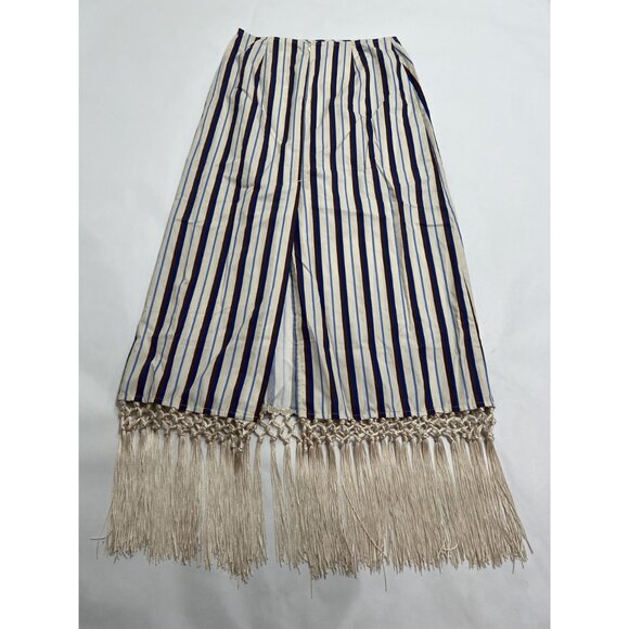 VRG GRL Billie Midi Skirt in Stripe - Picture 5 of 6